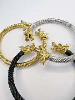 Bracciale unisex con drago
