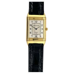 Vintage Unisex Jaeger-Le Coultre Reverso Classique Watch S18421 in 18ct Yellow Gold