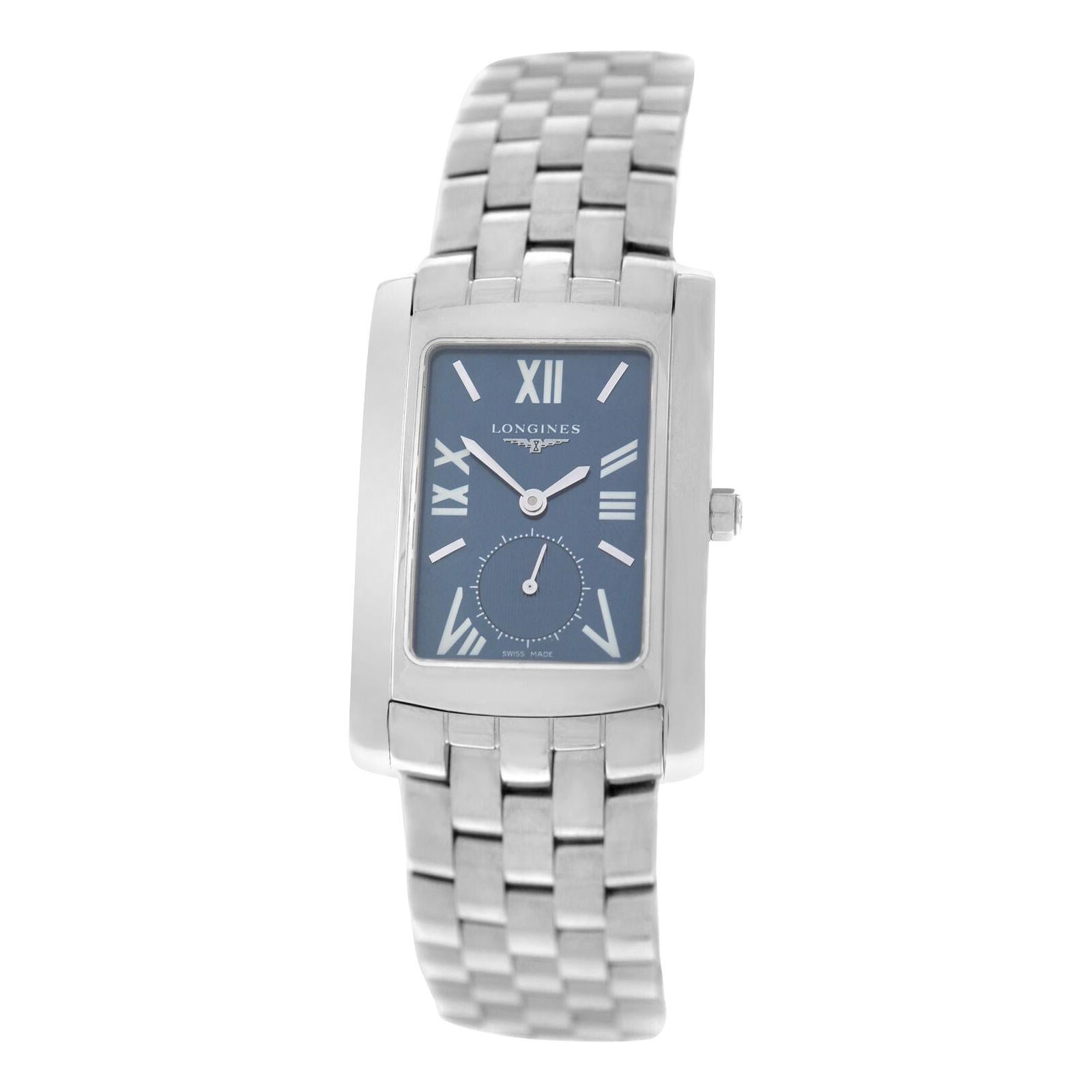 Unisex Longines Dolce Vita L56554956 Steel Date Quartz Watch For Sale