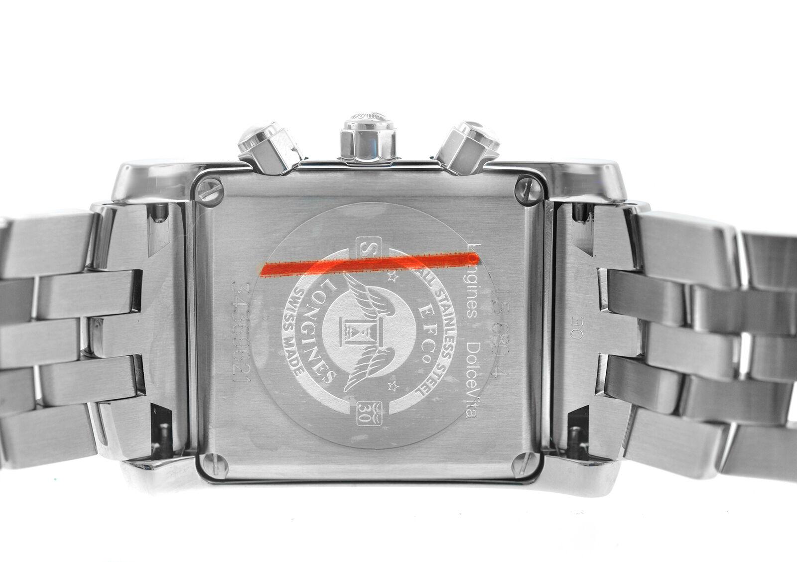 Unisex Longines Dolce Vita L56804716 Chrono Quartz Watch For Sale 2