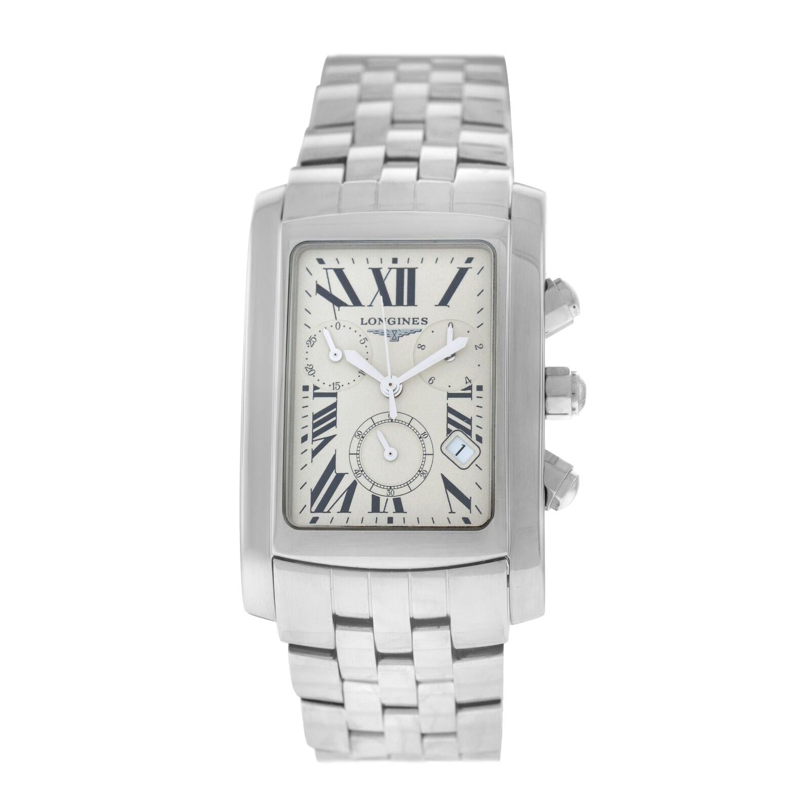 Unisex Longines Dolce Vita L56804716 Chrono Quartz Watch For Sale