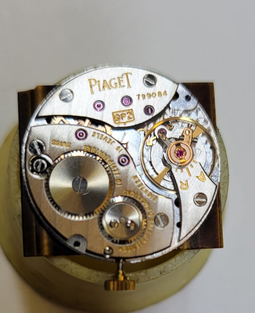 Unisex Piaget Protocole 18k Gold schlanke Kleiduhr 1970er Jahre, Original RA295 7