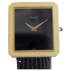 Vintage Unisex Piaget Protocole Ref 9154 18k Gold Slim Dress Watch 1970s RA299