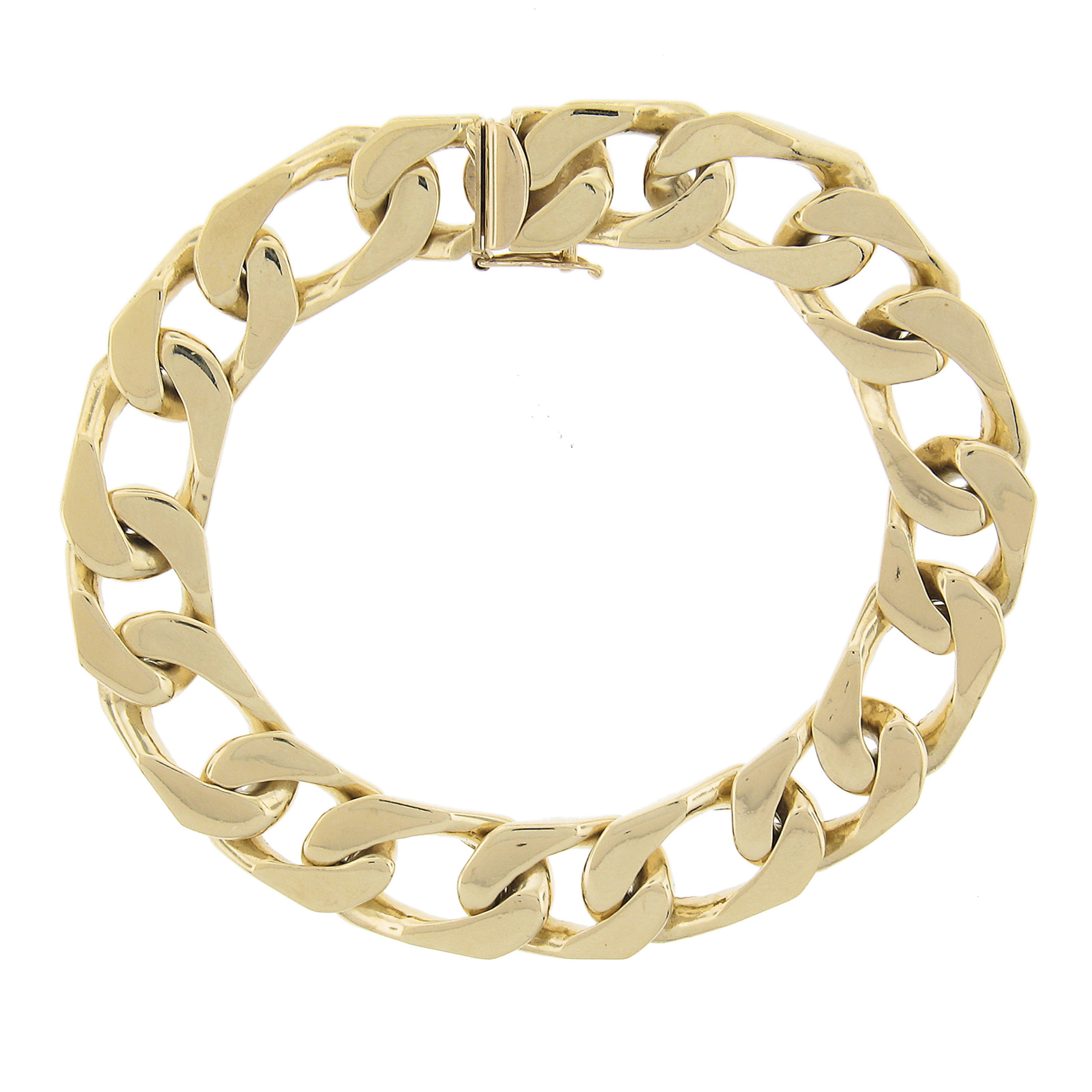 Unisex Solid 14K Yellow Gold 8