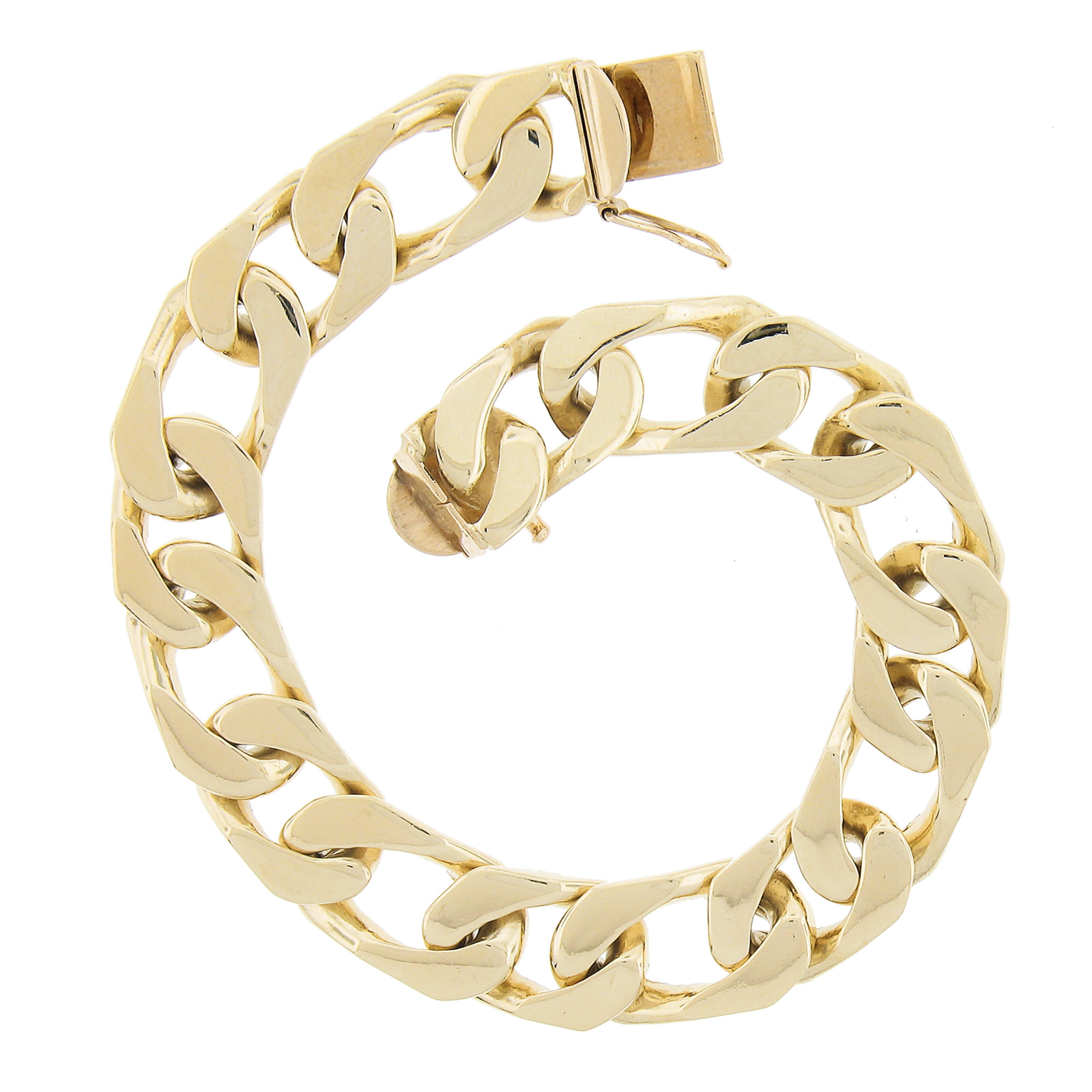 Unisex Solid 14K Yellow Gold 8