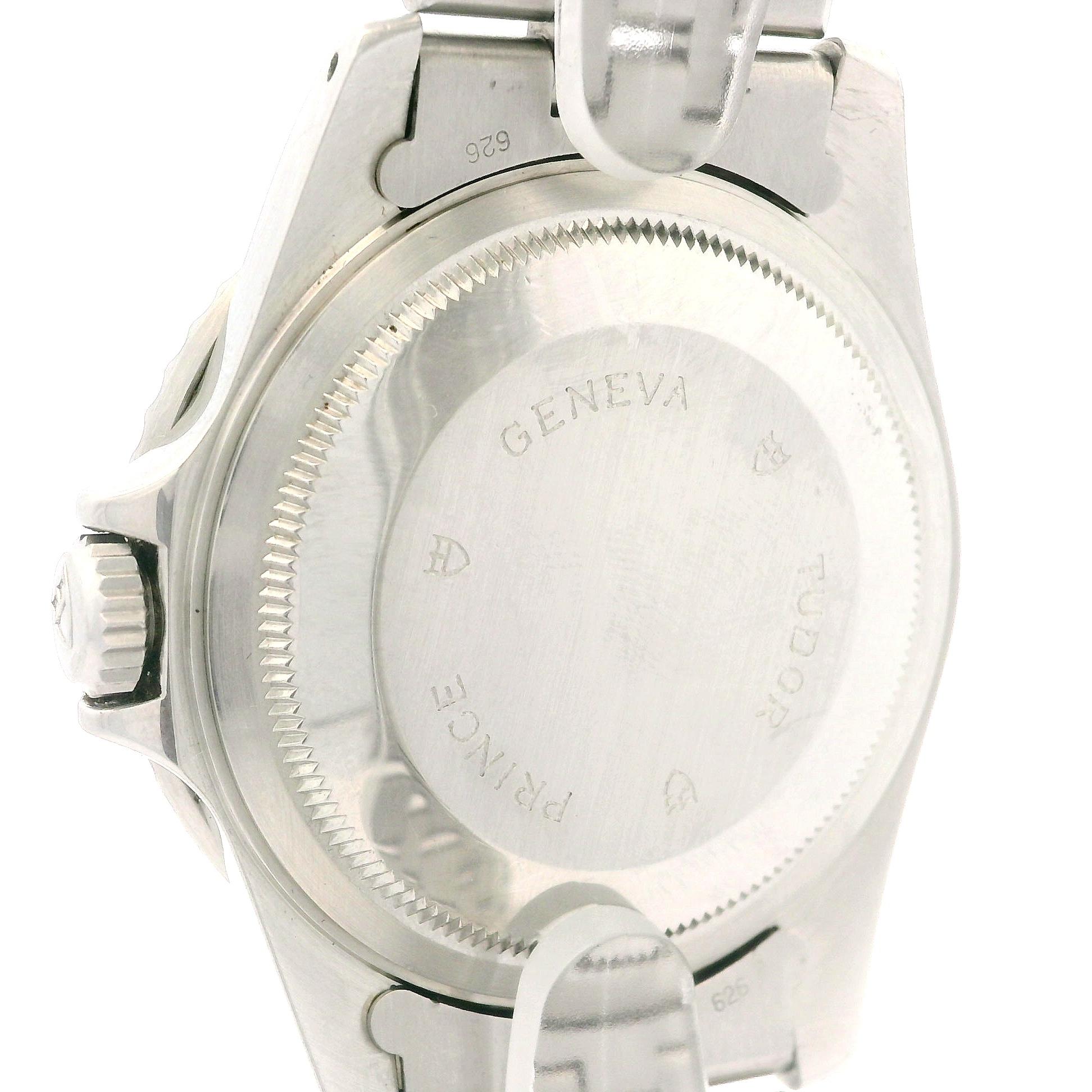 Reloj de pulsera unisex Tudor Prince Date Submariner 36mm Esfera Azul Ref. 62460 c/caja en venta 6
