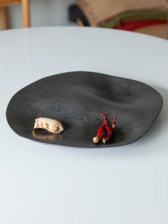 UNISM - bowl - cast aluminium - oxidized