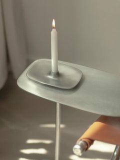 UNISM - bougeoir - fonte d'aluminium - brossé