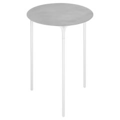 UNISM – Couchtisch – gebürstetes Aluminium
