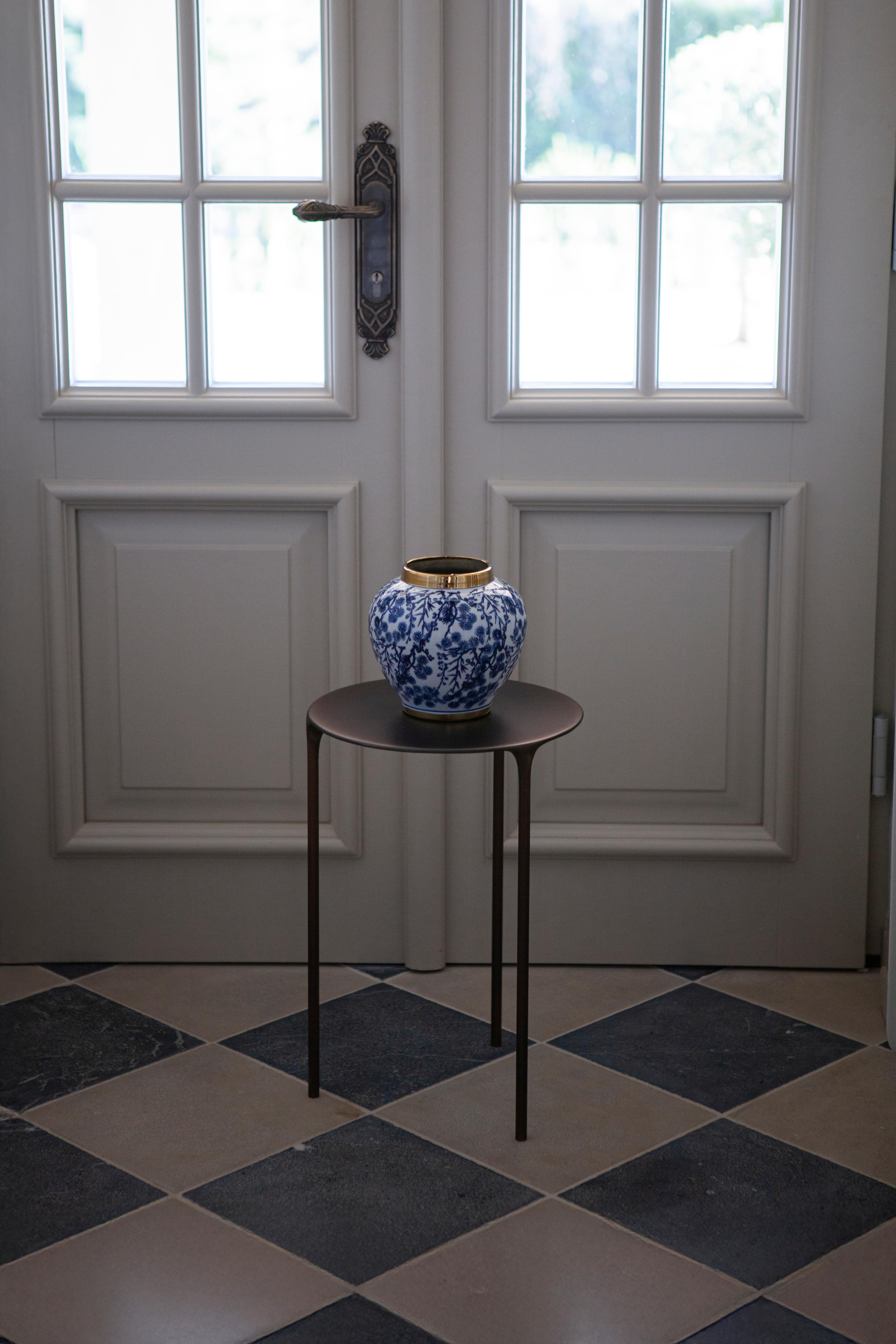 UNISM - Table basse - Laiton vieilli en vente 8