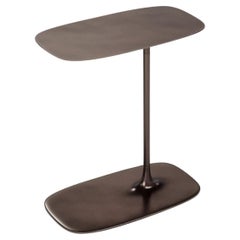 UNISM - low side table - cast brass - aged