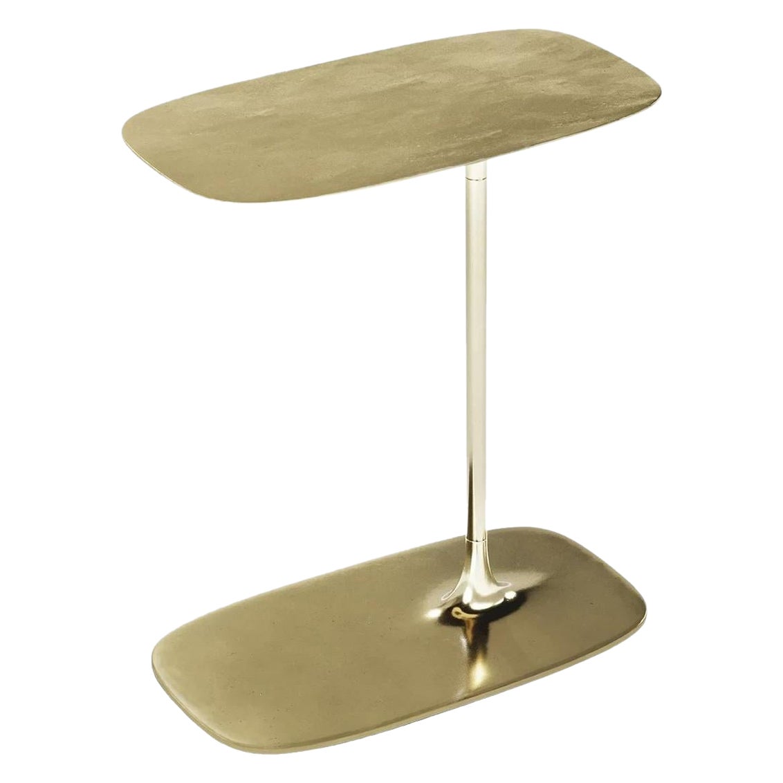 UNISM - Low Side Table - Polished Brass