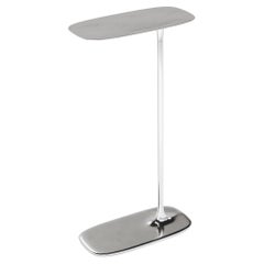 UNISM - tall side table - aluminium - polished - two tables
