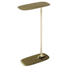 UNISM - Grande table d'appoint en laiton poli