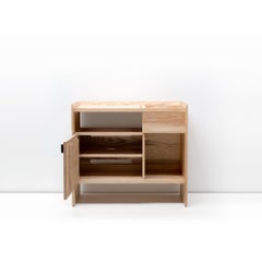 Unison Vinyl Record Storage Stand Natural Ash - IN STOCK