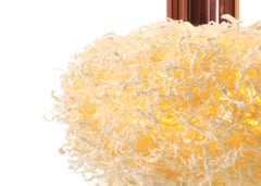 Einbaubeleuchtung (pendant-M) von Ango, handgefertigte Mulberry Tree Bark Pendelleuchte (Set2)