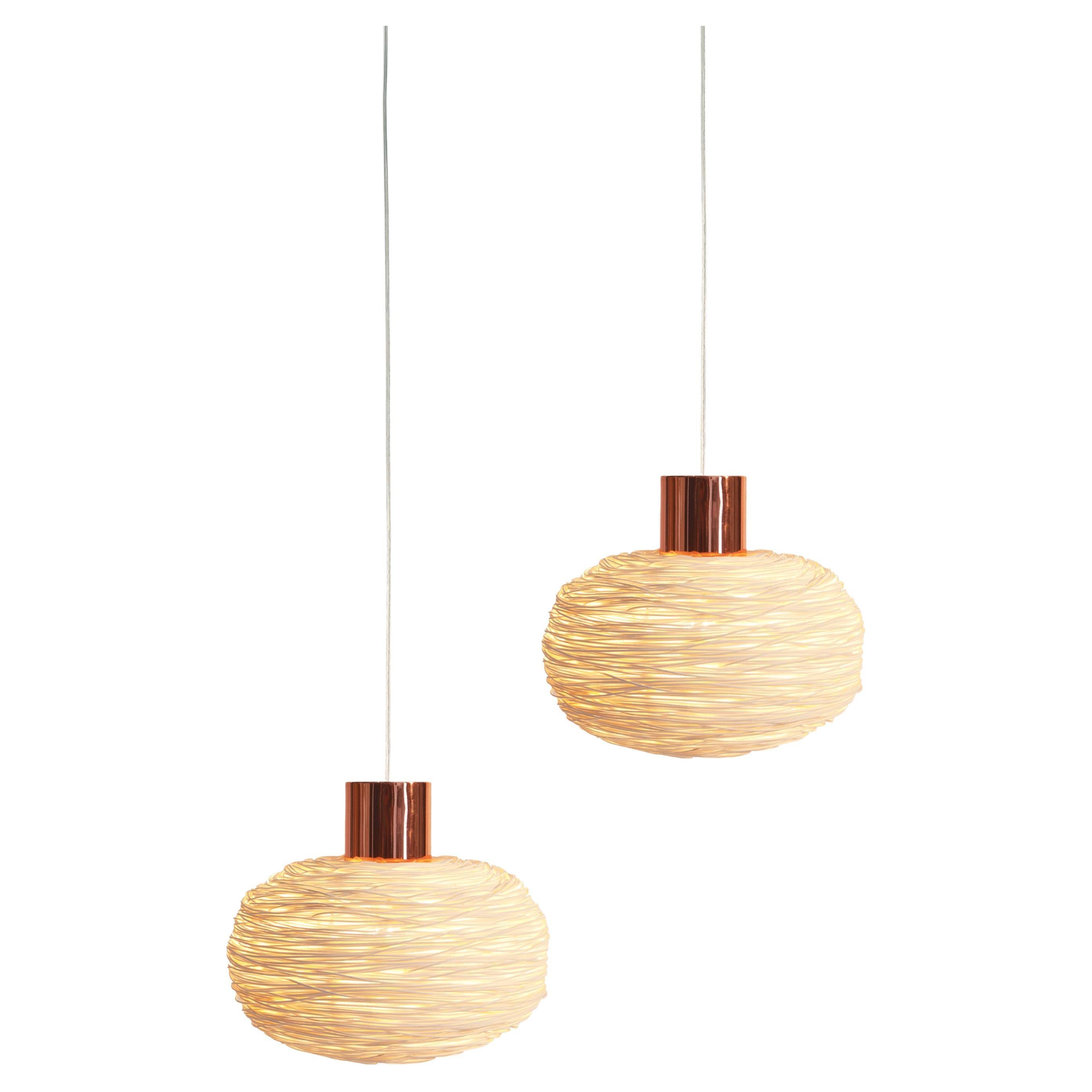 Unit Pendant-R by Ango, Luxuriously stripped down electro native pendant lamp.