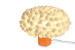 Unit 'Table-C' by Ango, Hadncrafted Silk Cocoon Table Lamp with Copper Finish