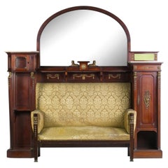 Unit with Empire-style sofa - 19th century