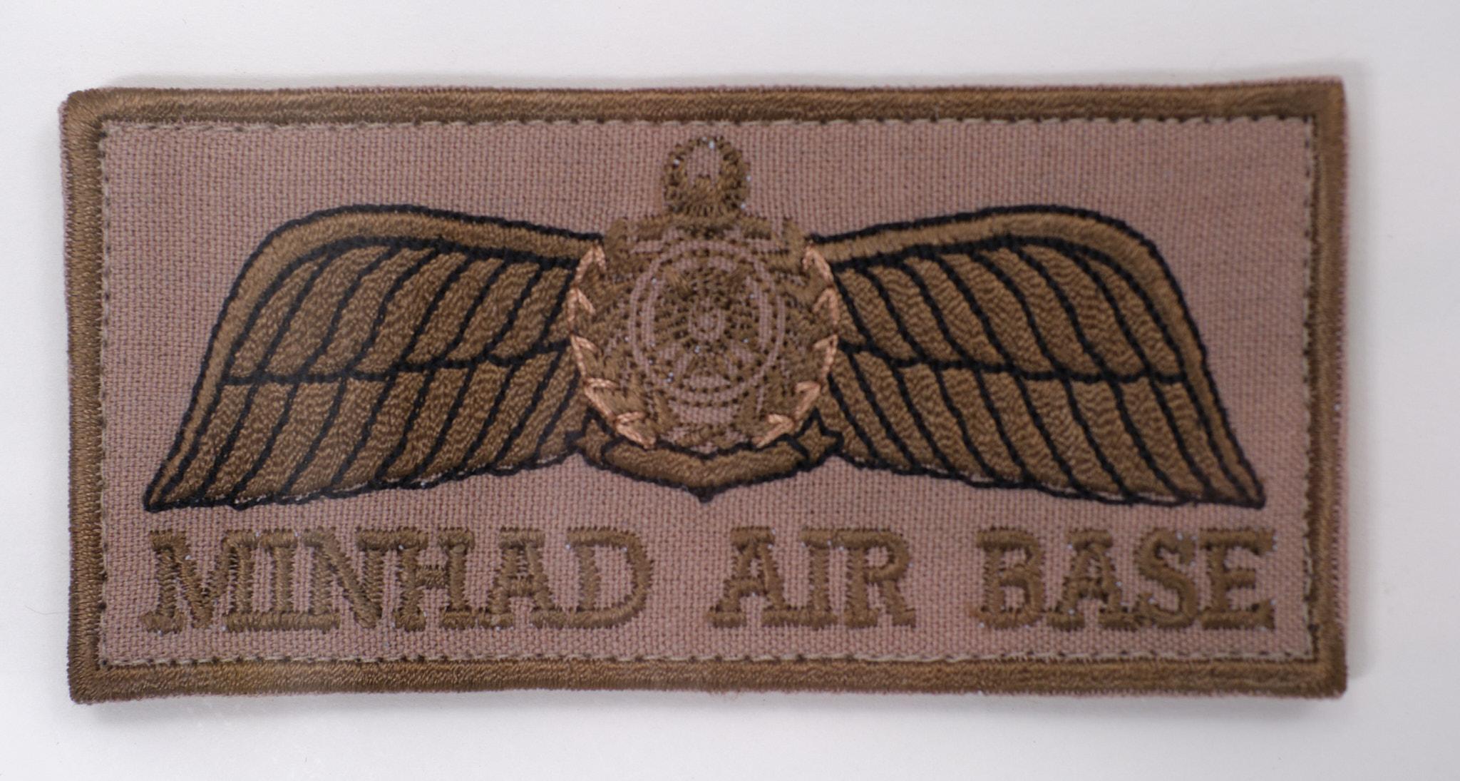 Fabric United Arab Emirates Minhad Airbase Patches For Sale