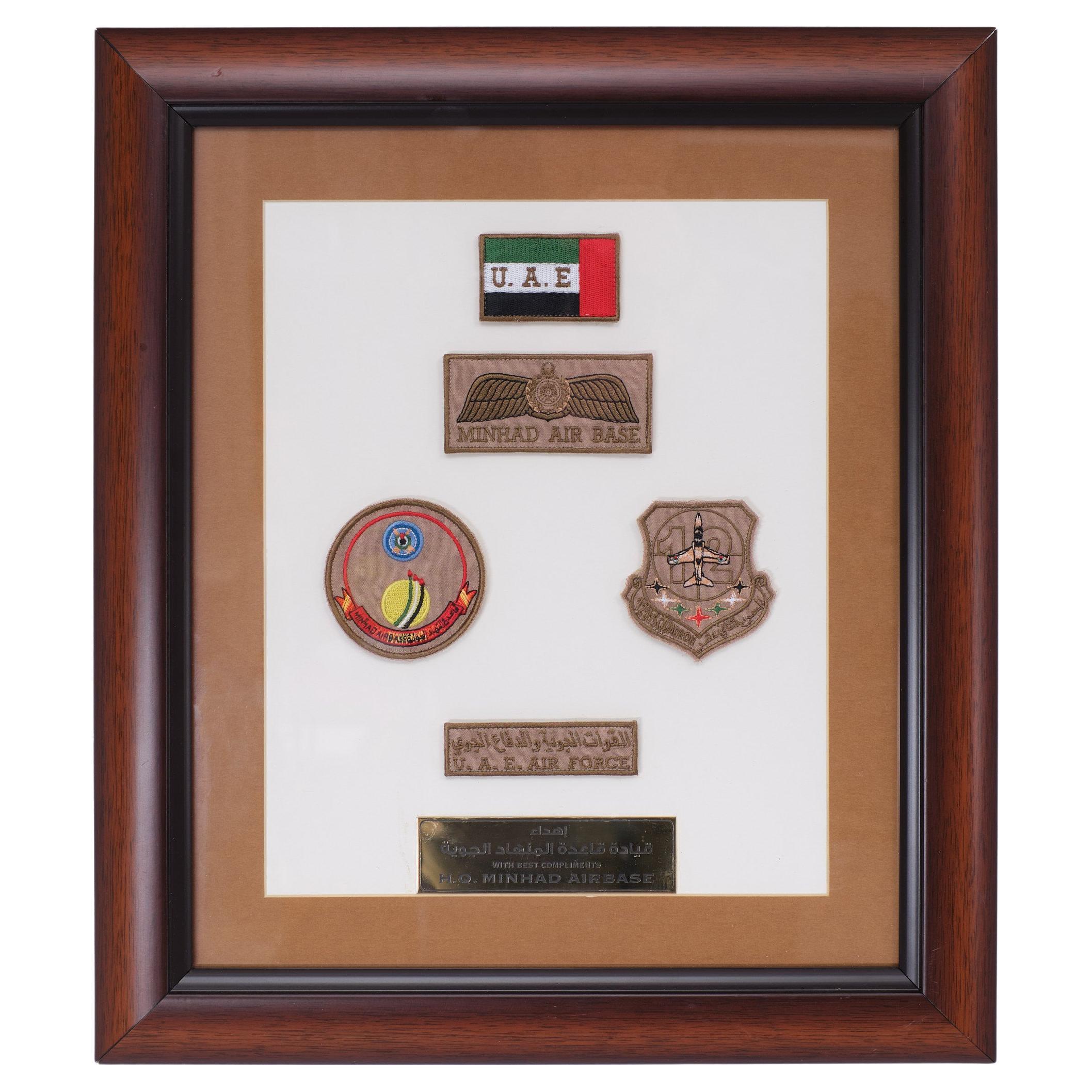 United Arab Emirates Minhad Airbase Patches For Sale