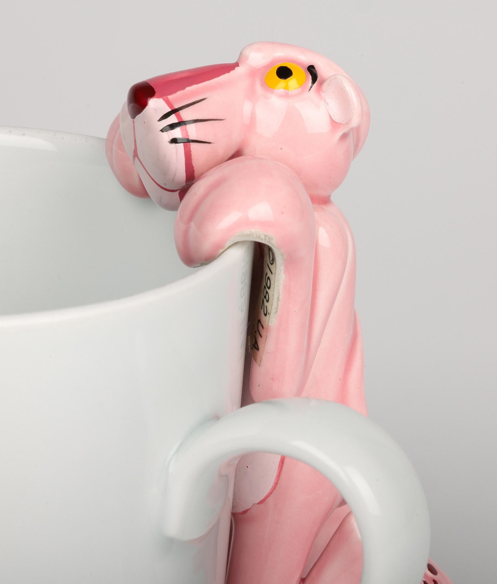 United Artists Cinco figuras vintage japonesas de la Pantera Rosa en venta 6