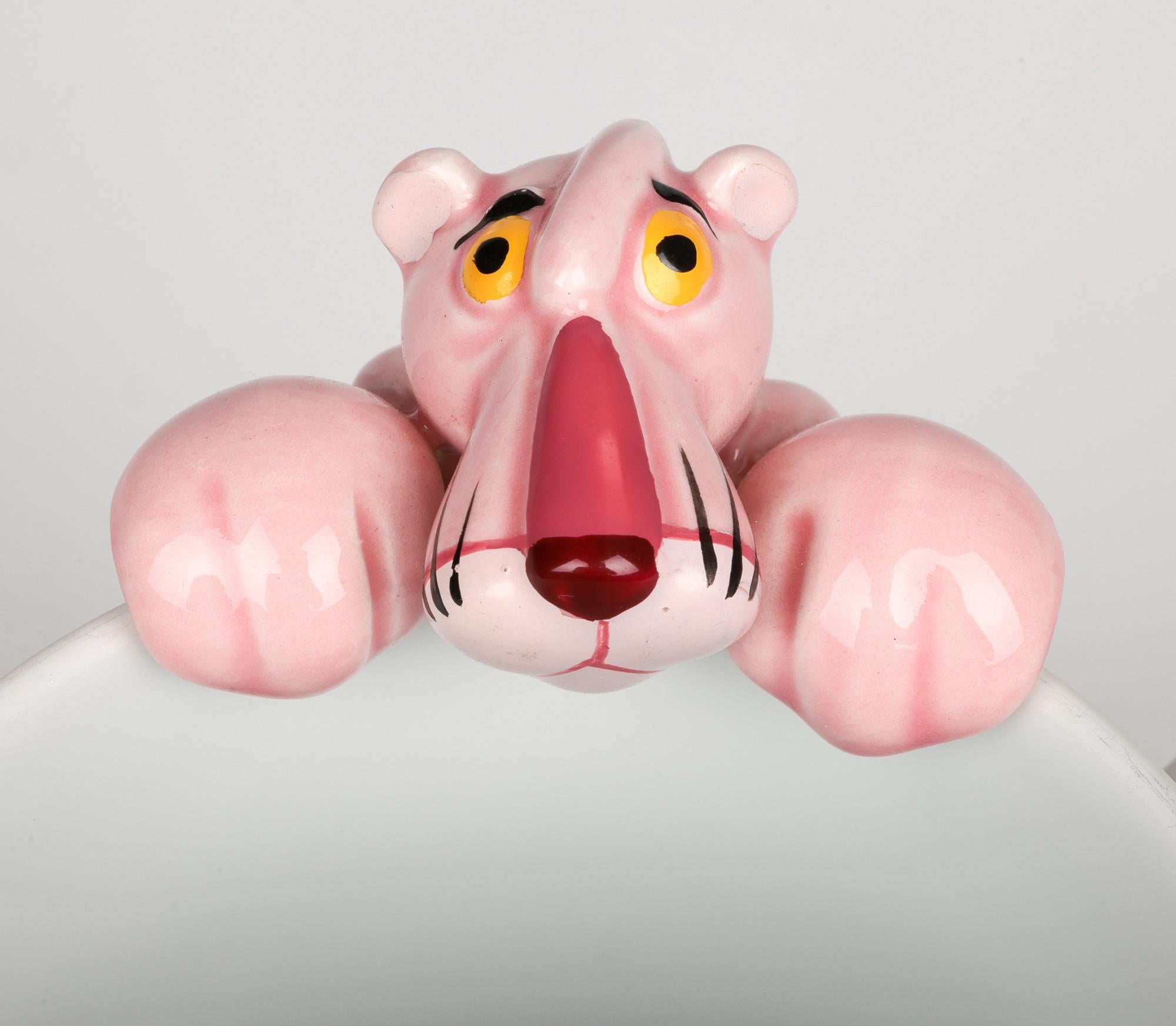 United Artists Cinco figuras vintage japonesas de la Pantera Rosa en venta 12