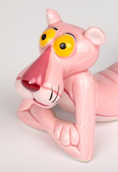United Artists Three Vintage Japanese Pink Panther Resting Figures