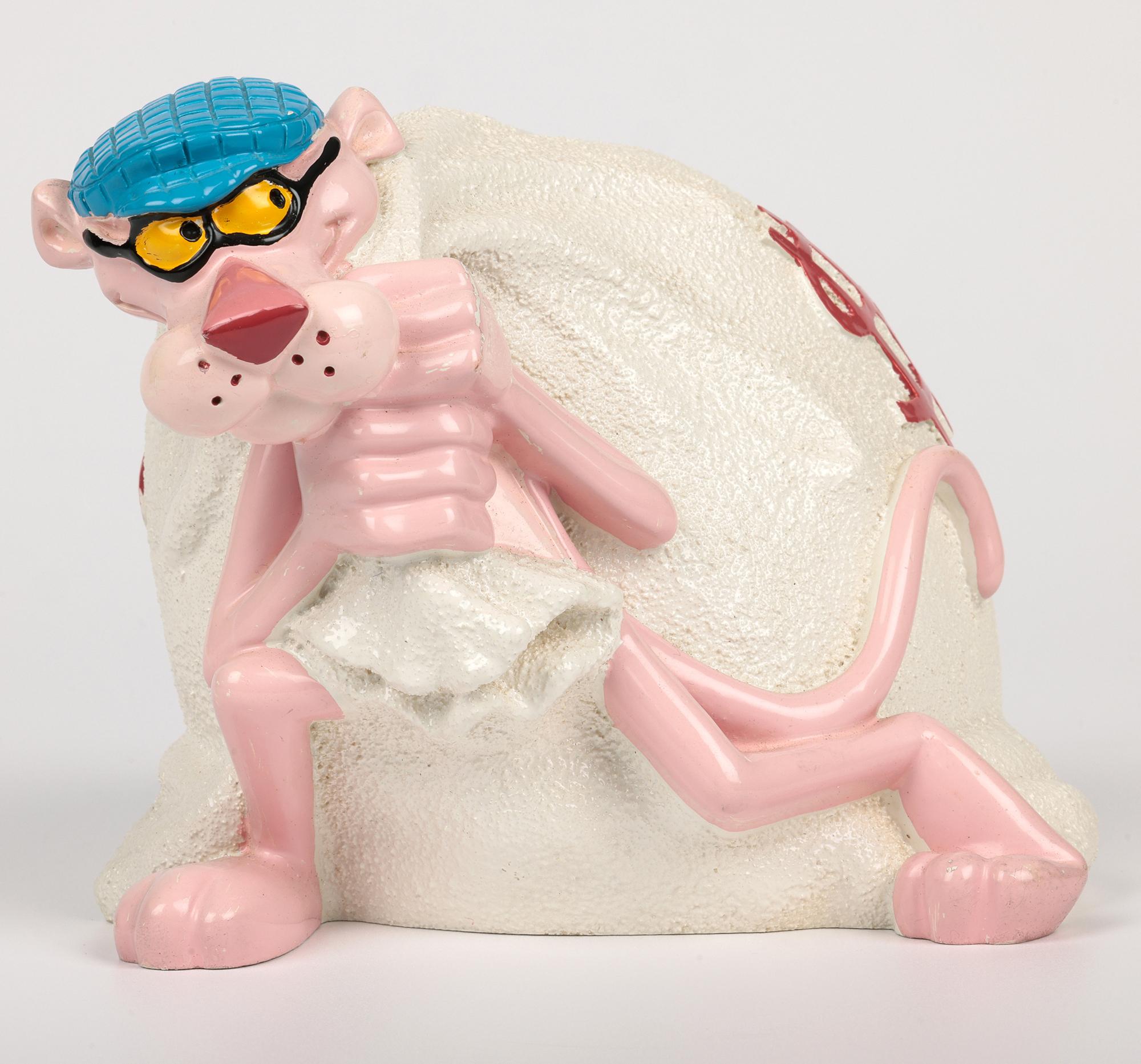 United Artists Vintage Roby Mouro Pink Panther Swag Money Box For Sale 11