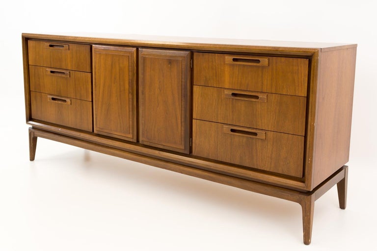 United Furniture Mid Century Lowboy Dresser at 1stDibs lowboy furniture