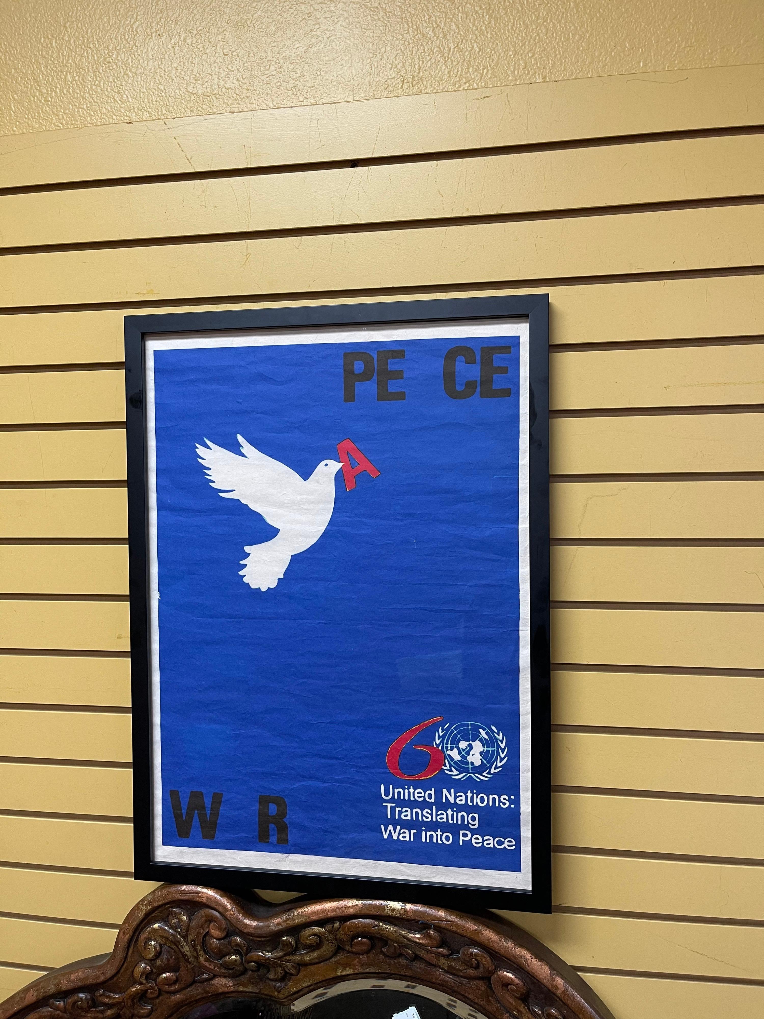united nations translate war into peace