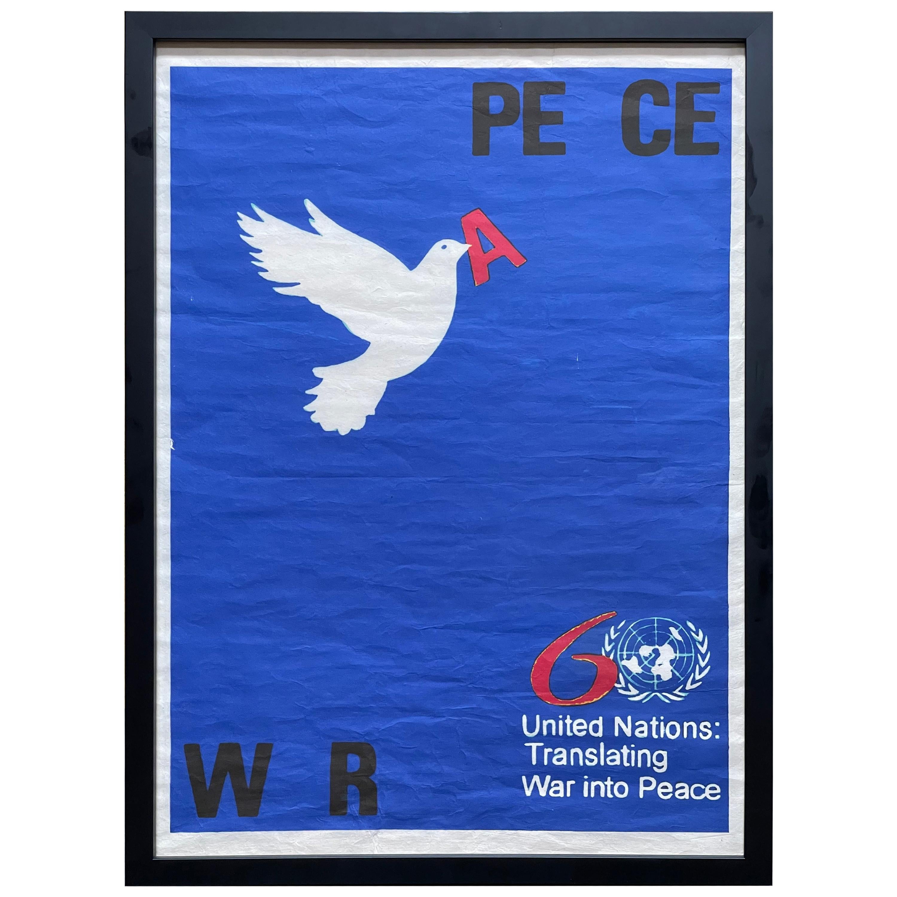 "United Nations: Translating War Into Peace" Vietnam Propaganda Poster
