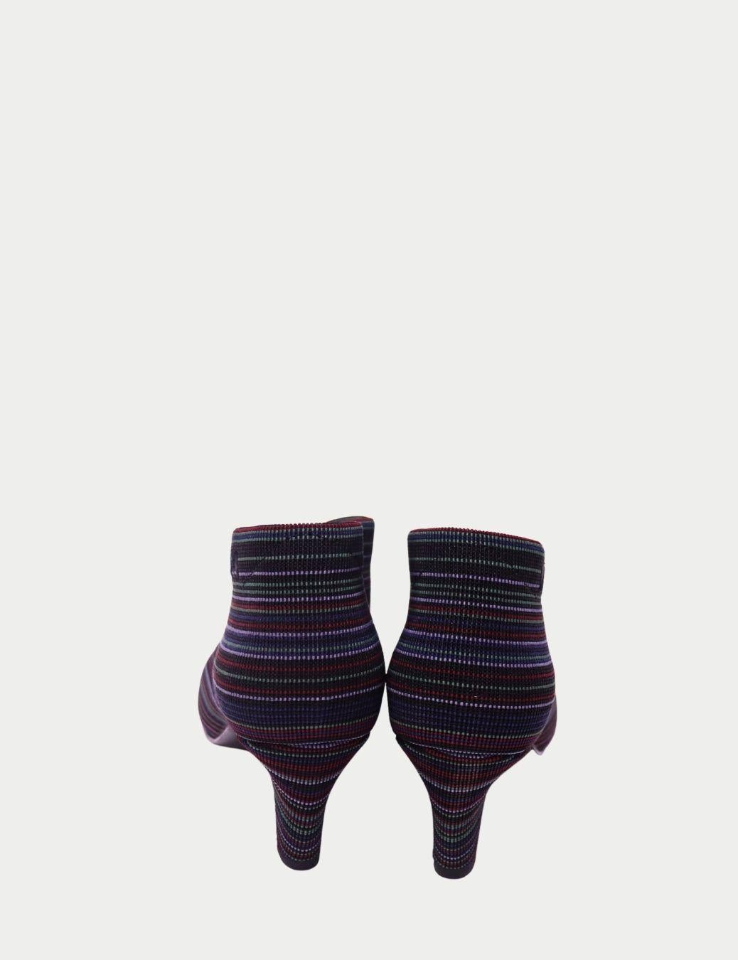 Nero United Nude Multicolore Elastic Ankle Booties - EU 40 in vendita