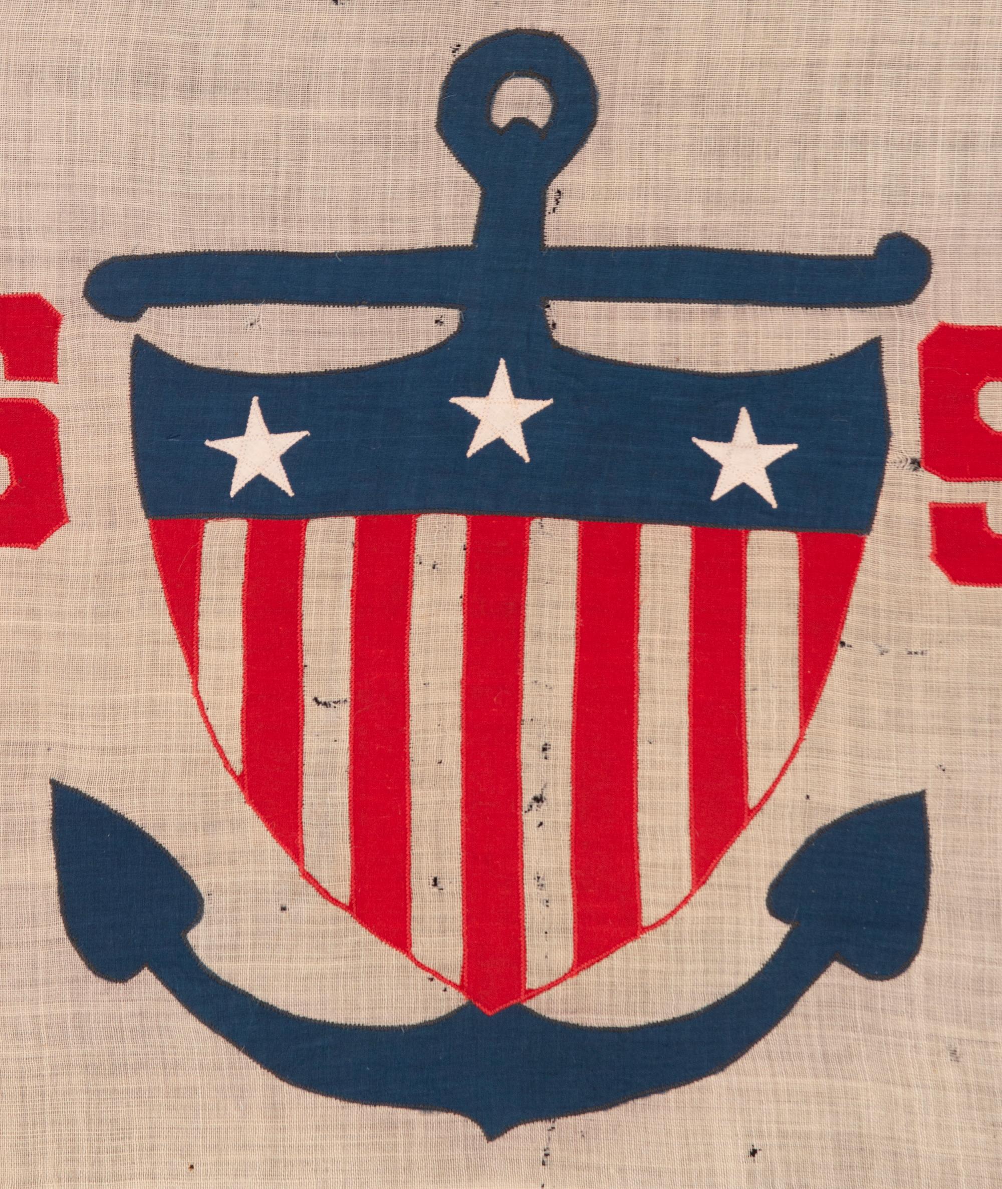 American United State Shipping Board Flag, ca 1917-1934