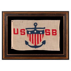 Used United State Shipping Board Flag, ca 1917-1934
