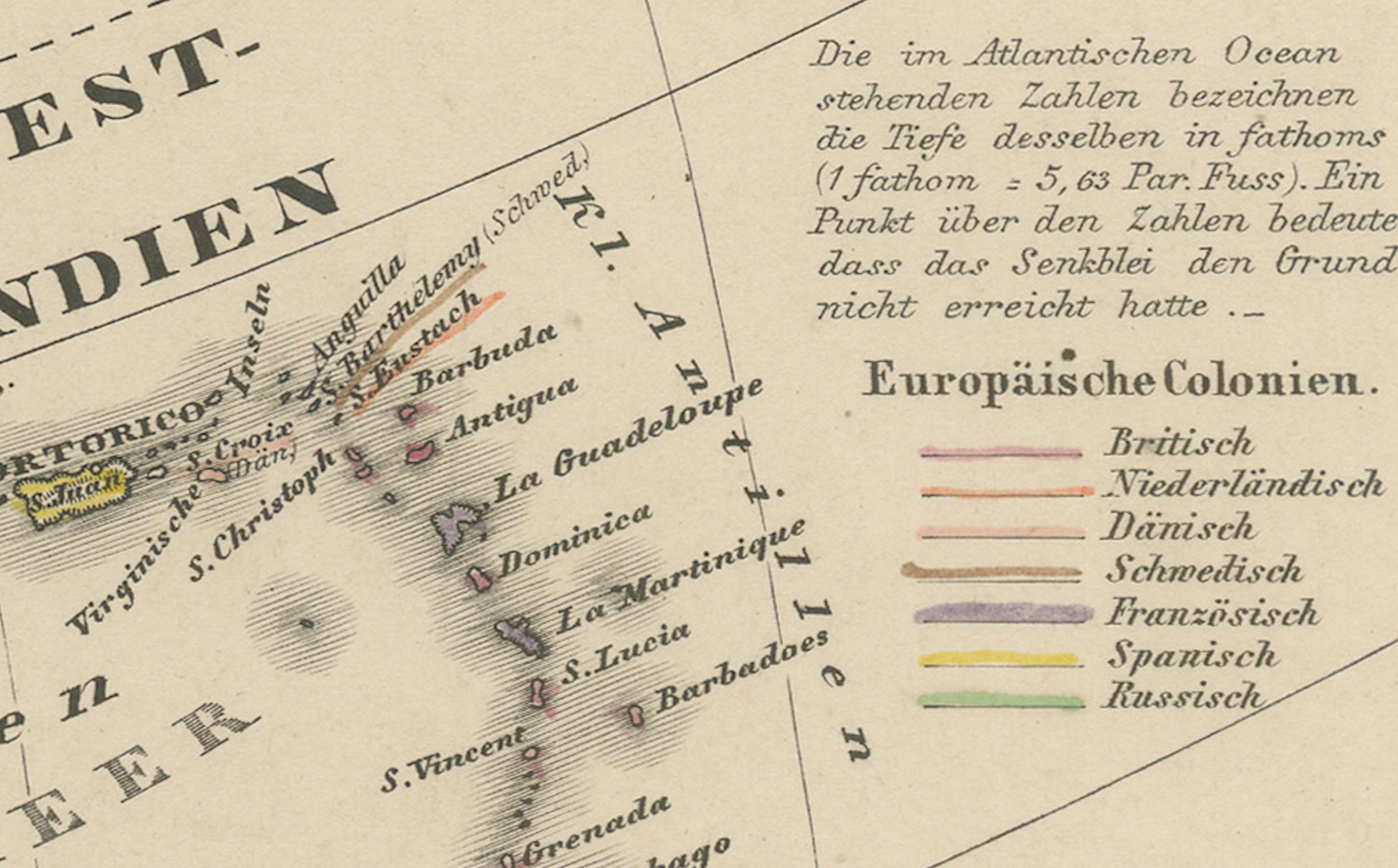 Carta Stati Uniti, Canada e Messico - Mappa dell'America del Nord 1857 in vendita