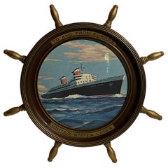 United States Lines Framed Poster