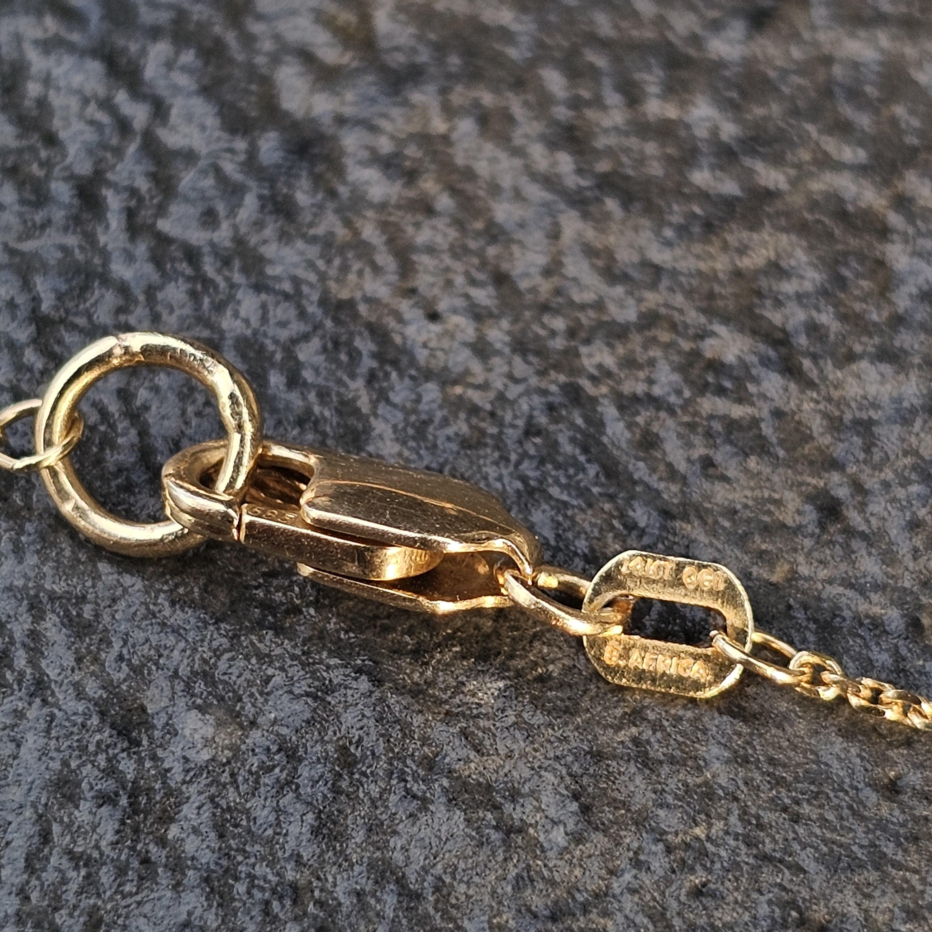 Collana con zaffiro e diamante dell'Accademia Navale degli Stati Uniti d'America in oro 14k e platino in vendita 4