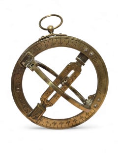 UNIVERSAL EQUINOCTIAL RING SUN DIAL NICOLAS BION, PARIs, CIRCA 1700