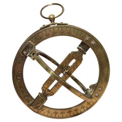 ANNEAU UNIVERSEL EQUINOCTIAL CADRAN A SOLEIL NICOLAS BION, PARI, CIRCA 1700