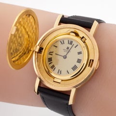 Universal Geneve Gold $20 Liberty Men's Hand-Winding Watch with Leather Band