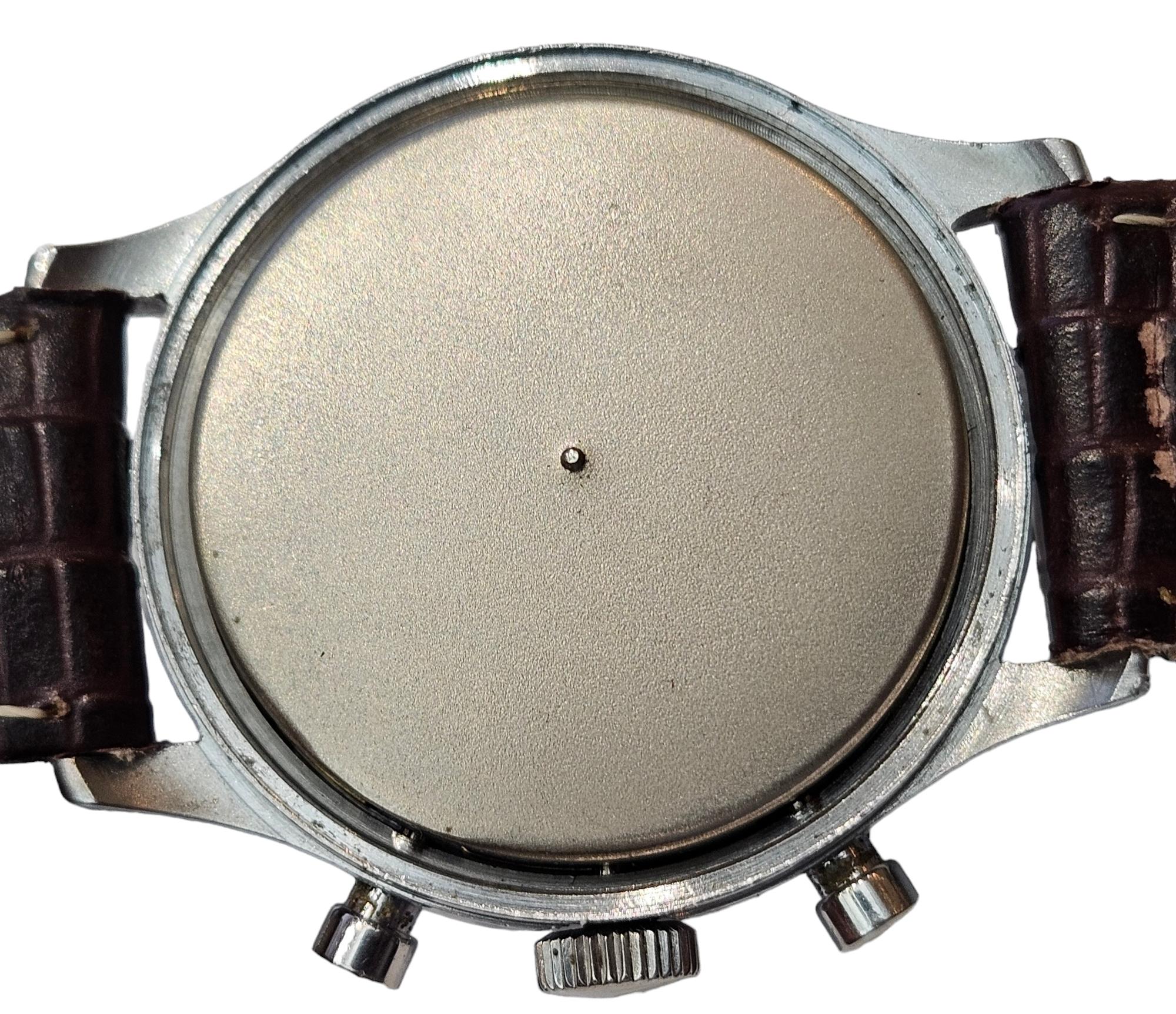 Universal Genève Jumbo Uni Compax Chronograph Wrist Watch  For Sale 7