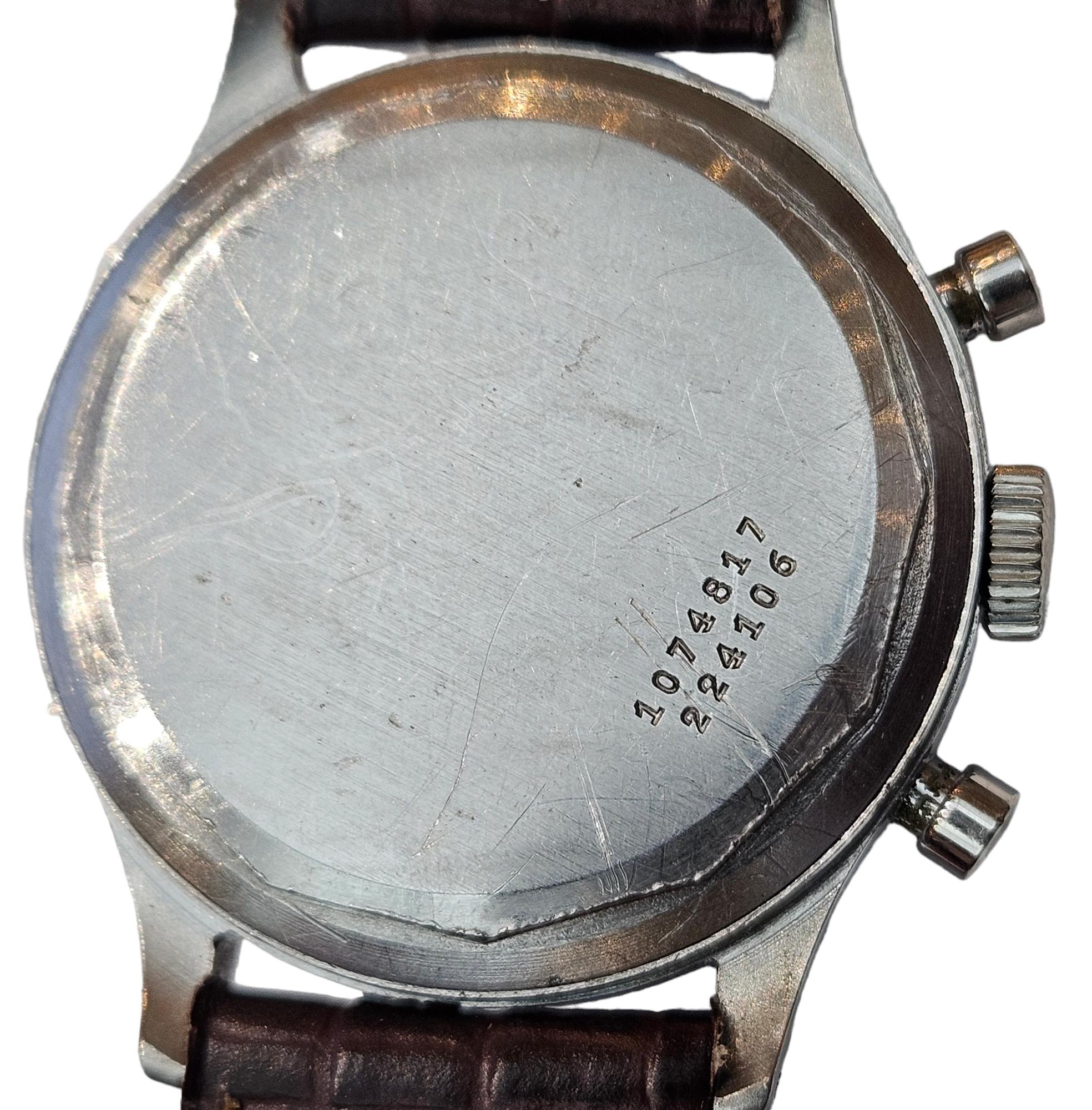 Universal Genève Jumbo Uni Compax Montre-bracelet chronographe  en vente 11