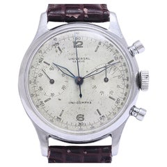 Universal Genève Jumbo Uni Compax Chronograph Wrist Watch 