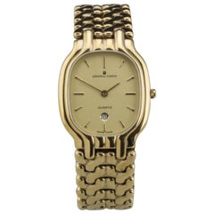 Universal Geneve Quartz Gold Toned Wristwatch