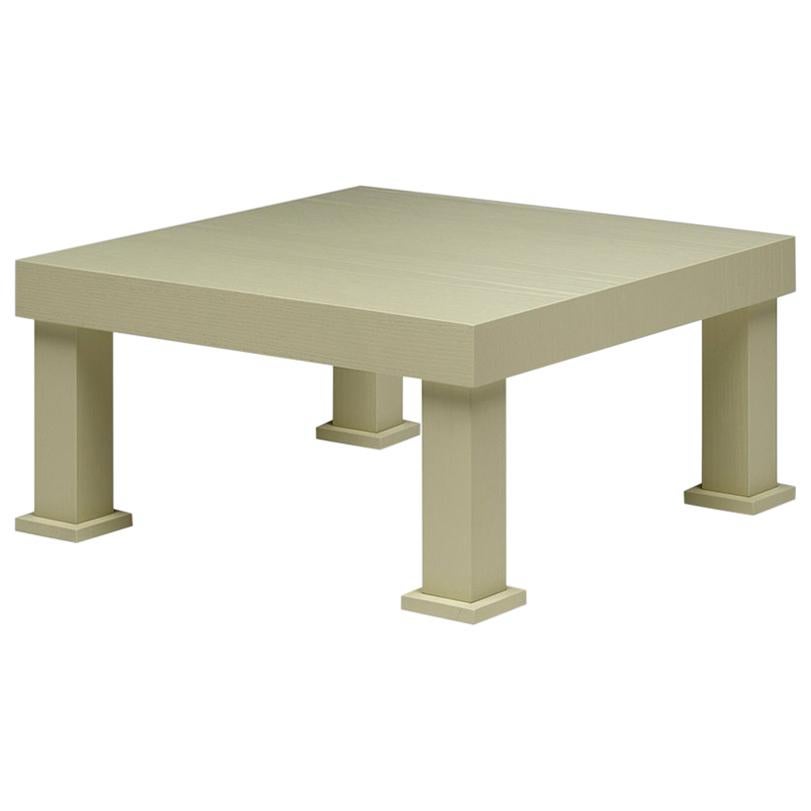 Universal Low Table in Open-Pore Lacquered Ashwood by Aldo Cibic For Sale