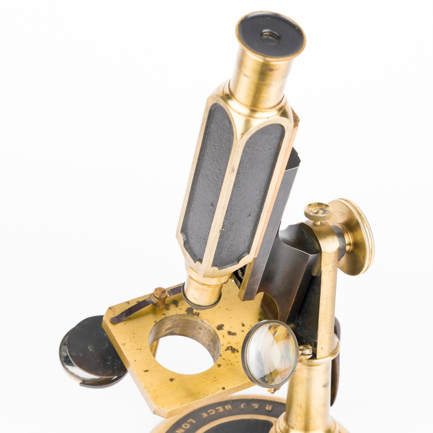 Universal Microscope by R & J Beck of London, 1867. For Sale 3