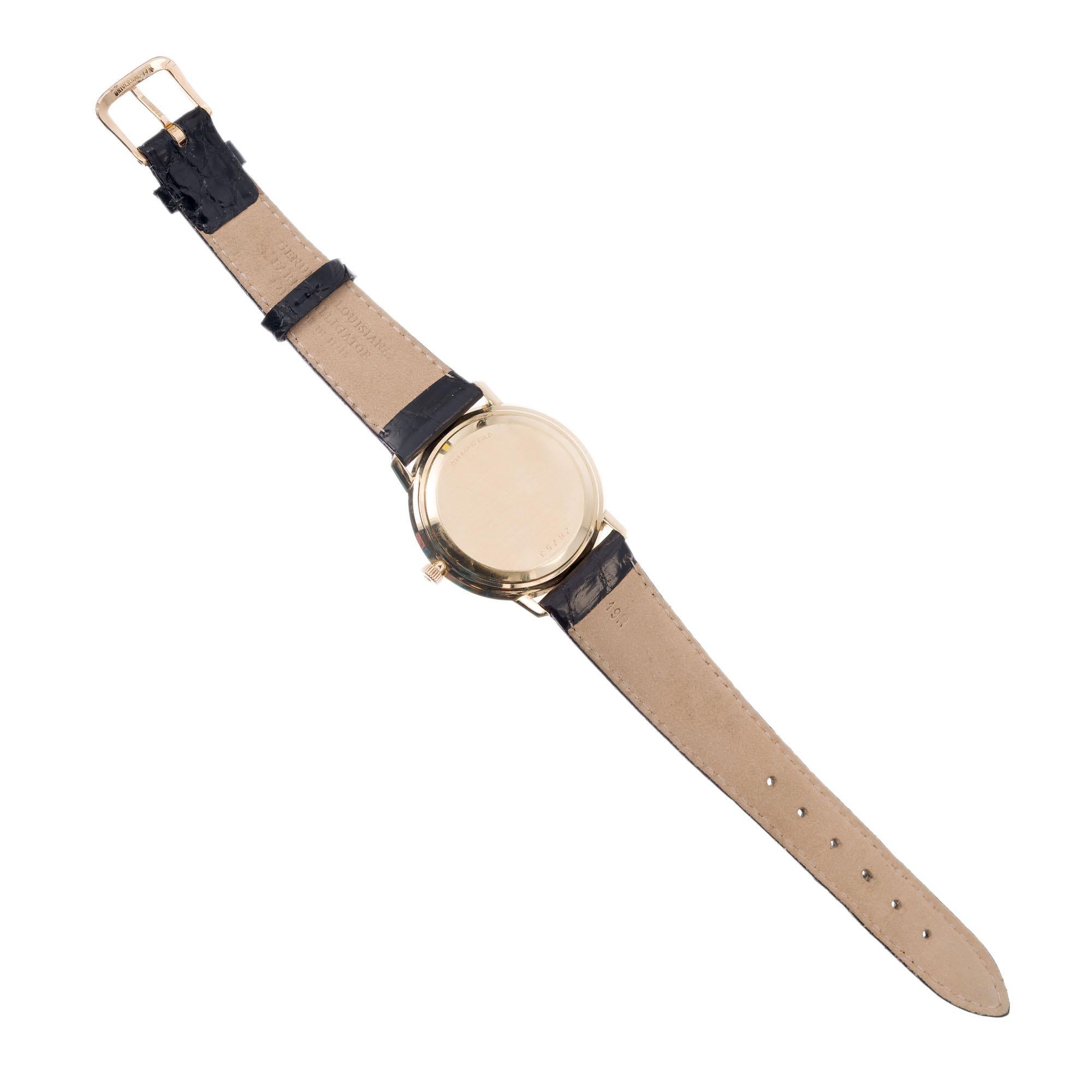Universal Polerouter Geneve Tiffany & Co. Montre-bracelet à micro-rotor en or jaune 2