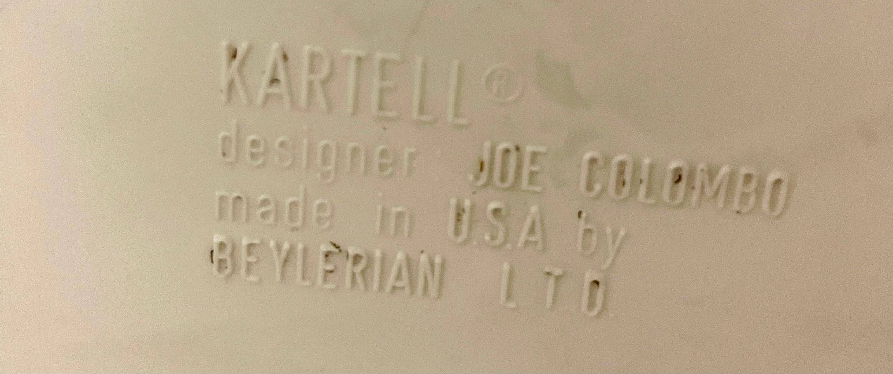 Ère spatiale Chaise Universale de Joe Colombo pour Kartell, Italie, 1967
