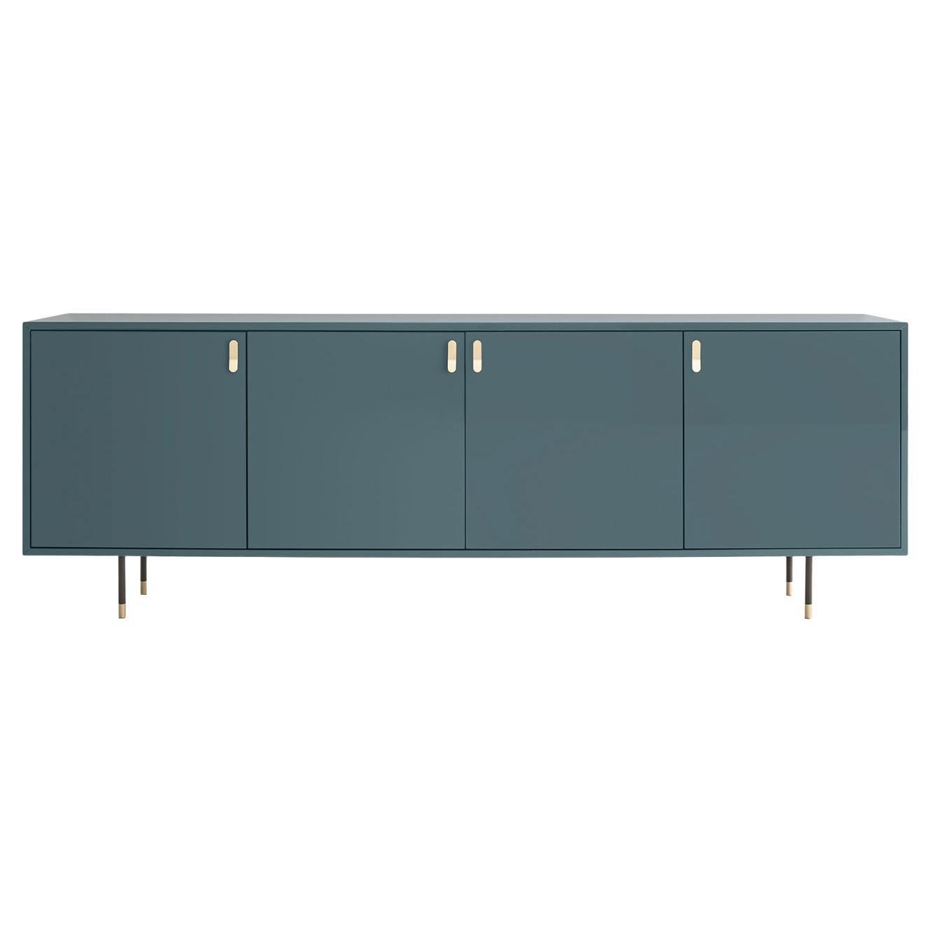 Aparador Universo 4 puertas Azul Denim de Morica Design